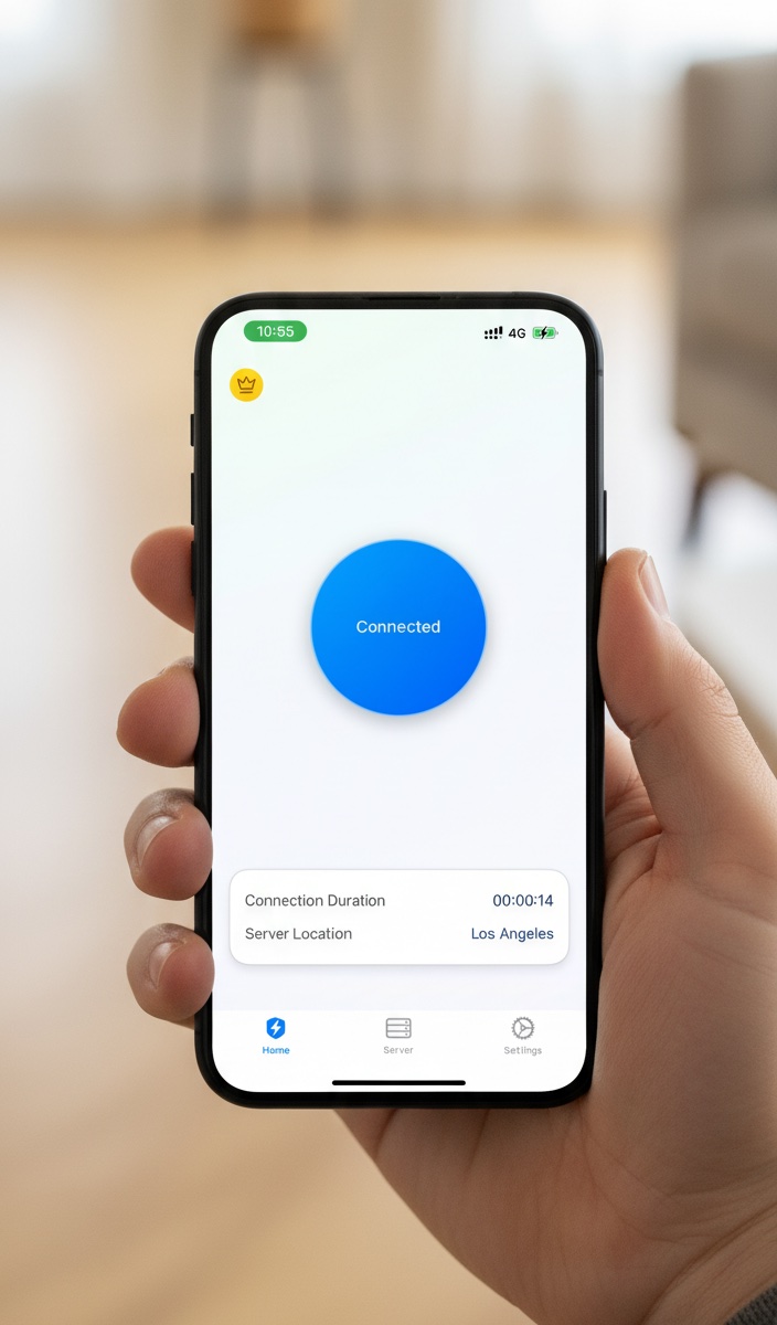 Fast VPN Mobile App Screenshots